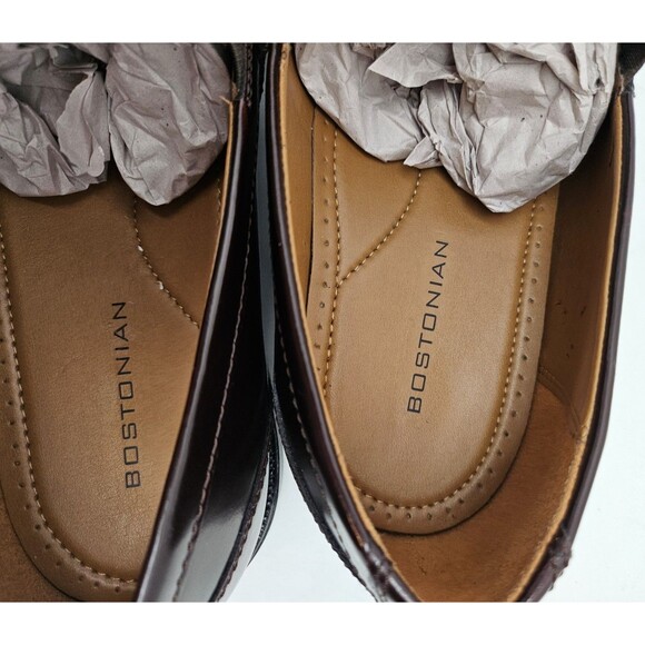Bostonian Dress Shoes Men\'s Size 12 Oxford Tassel Loafer Burgundy main image 7